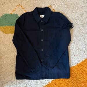 Reiss Navy Blue Worker Jacket (medium)